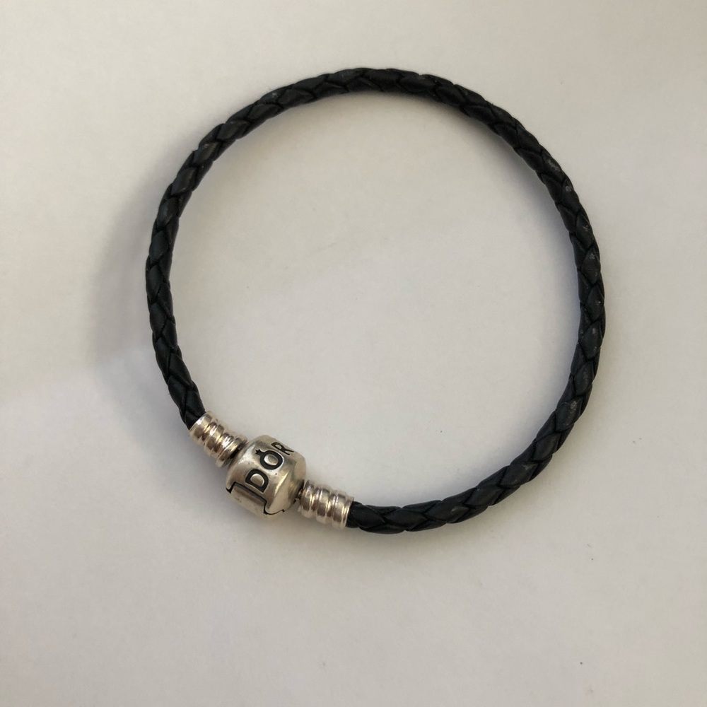 Black Braided Pandora Bracelet